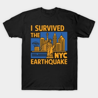 I Survived The NYC Earthquake v3 T-Shirt